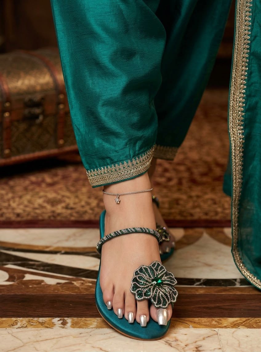 EMERALD TEAL GREEN