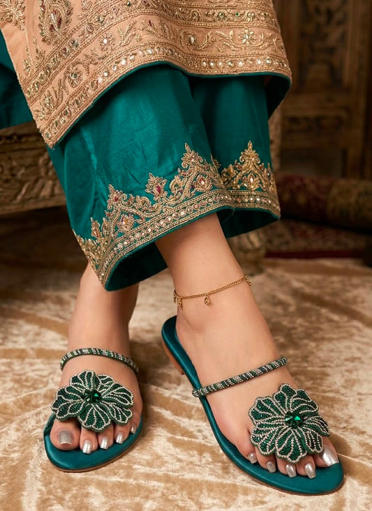 EMERALD TEAL GREEN