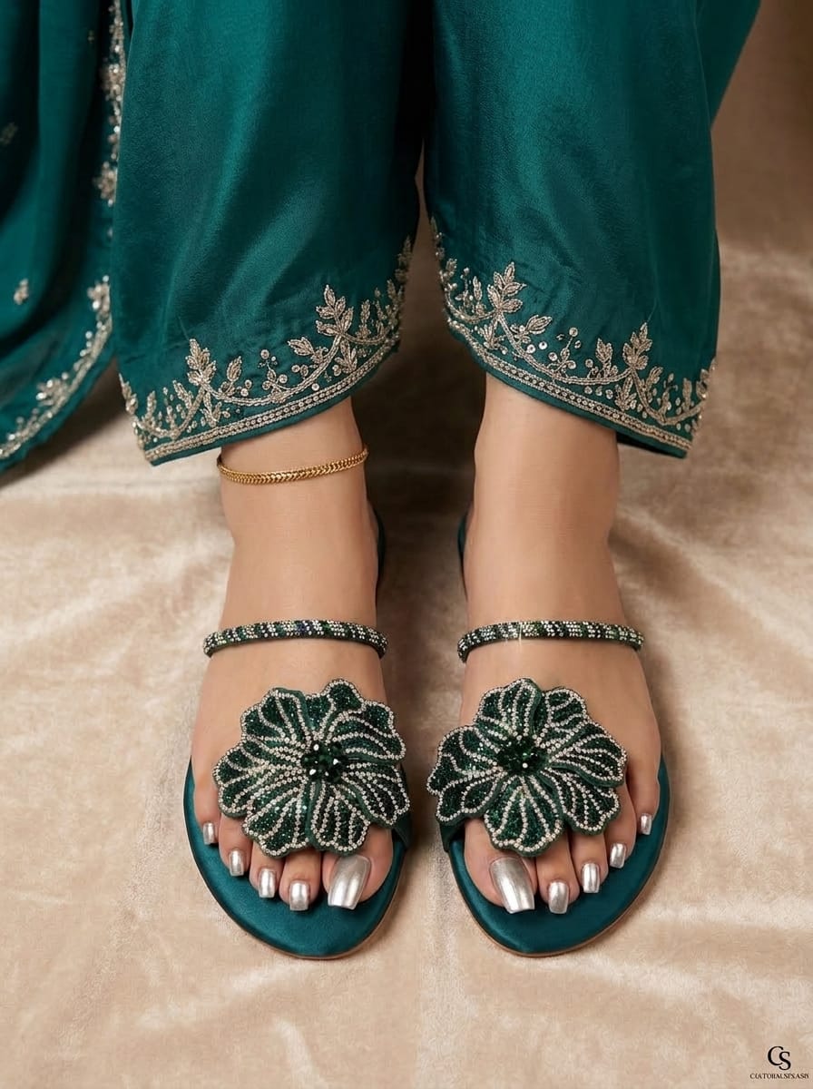 EMERALD TEAL GREEN